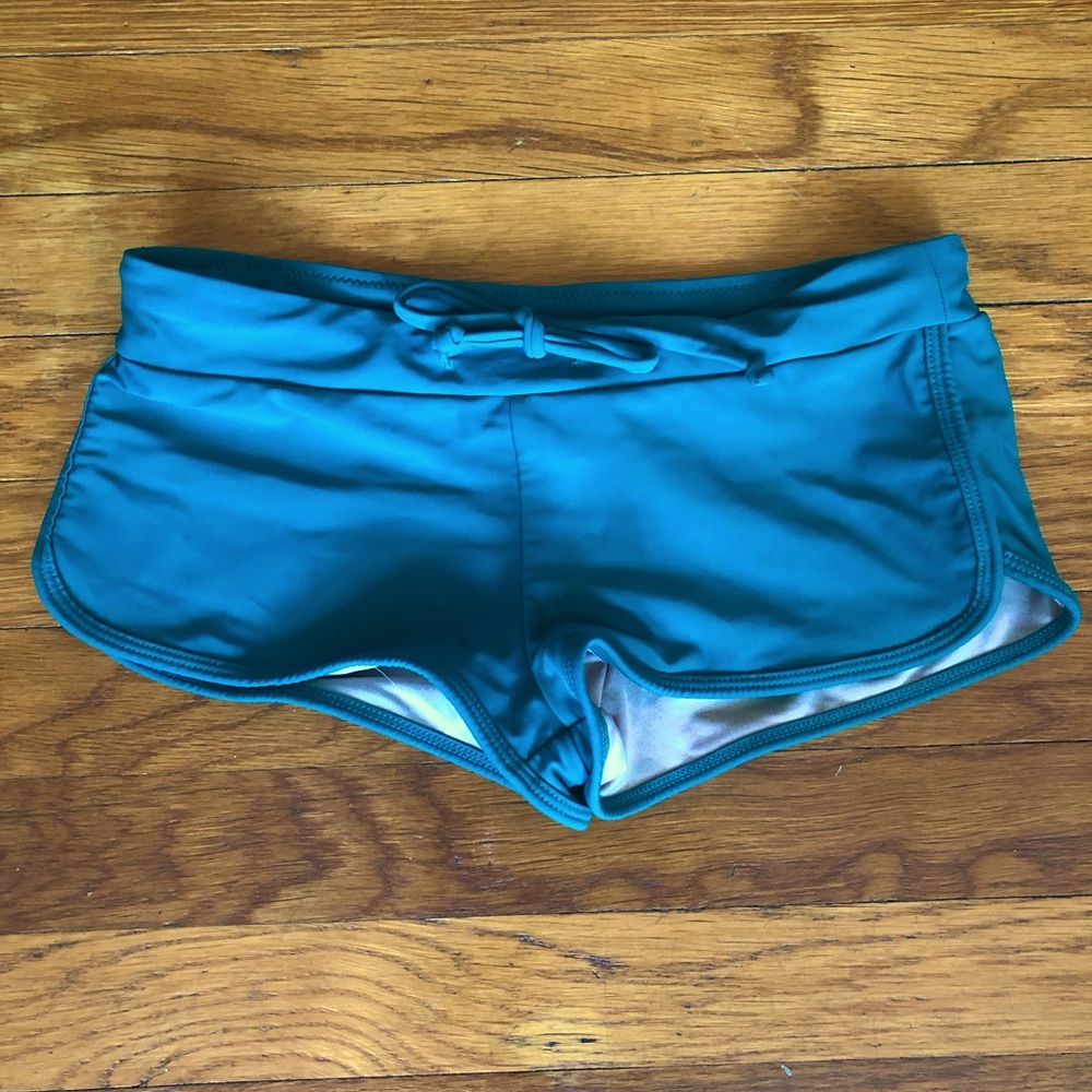 Joe Fresh Cheeky Shorts Bikini Bottoms - Green